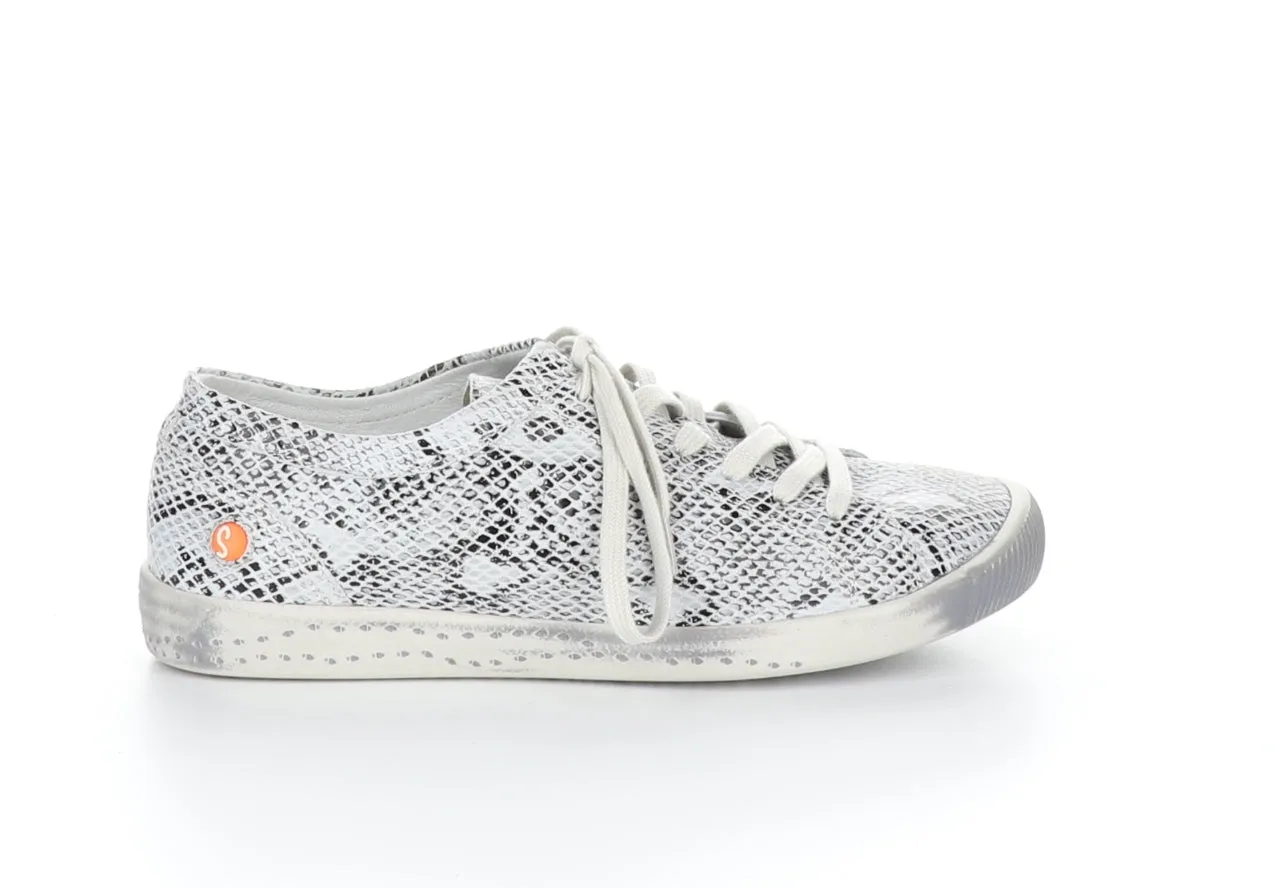 ISLA154SOF Off White Lace-up Trainers