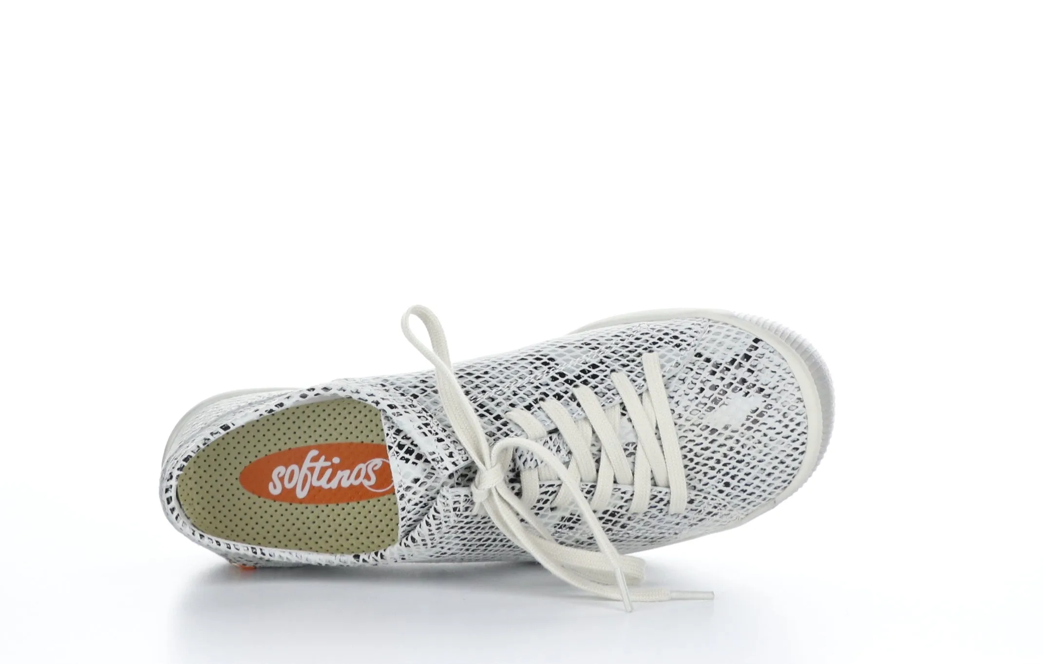 ISLA154SOF Off White Lace-up Trainers