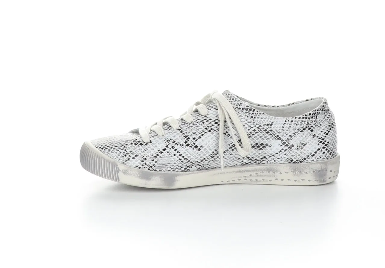 ISLA154SOF Off White Lace-up Trainers