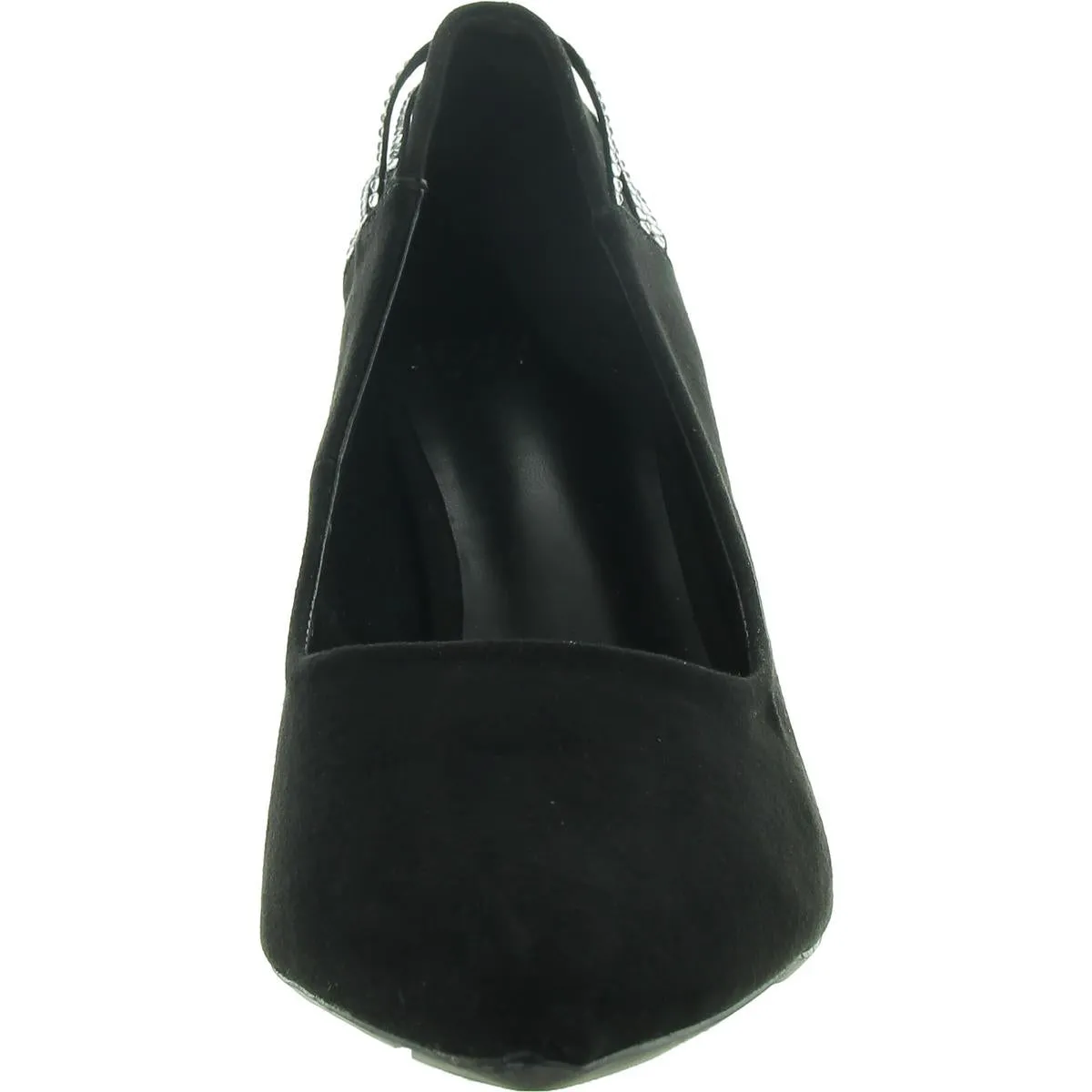 Jones New York Womens Betolda Faux Suede Rhinestone Pumps