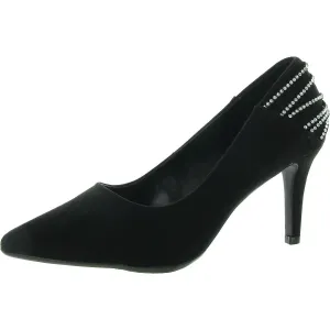 Jones New York Womens Betolda Faux Suede Rhinestone Pumps