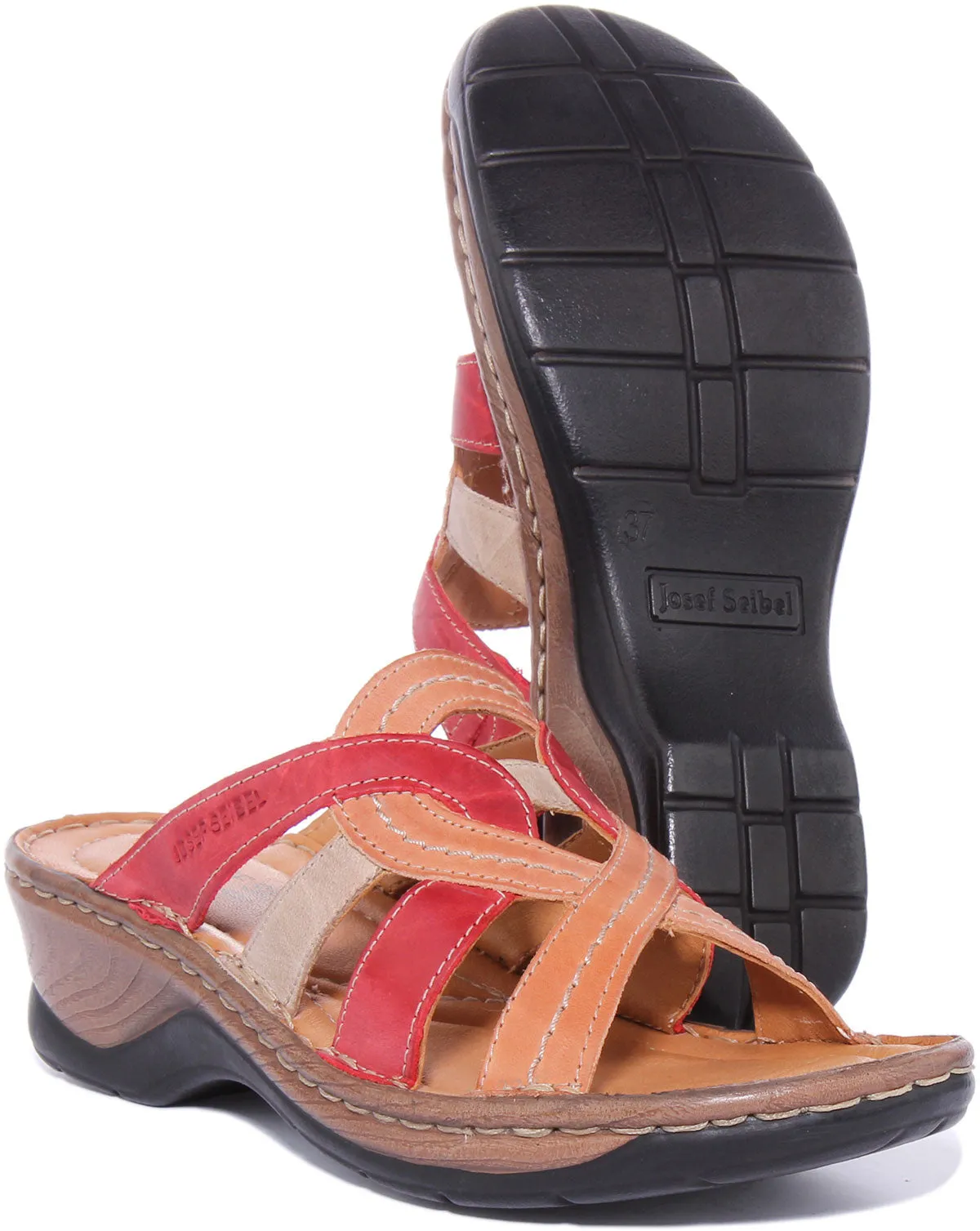Josef Seibel Catalonia 01 In Orange For Women