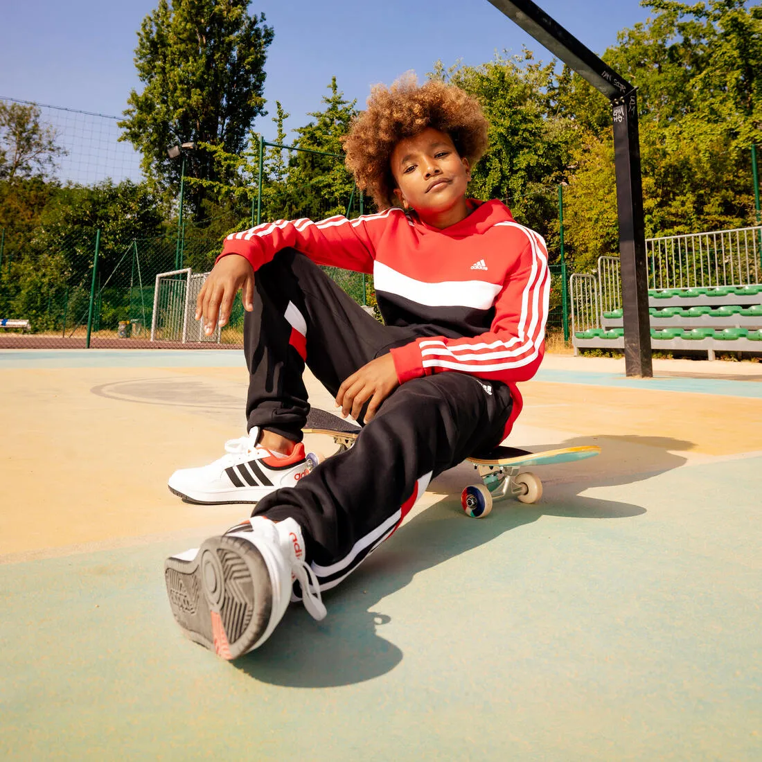 Kids' Lace-Up Trainers Hoops