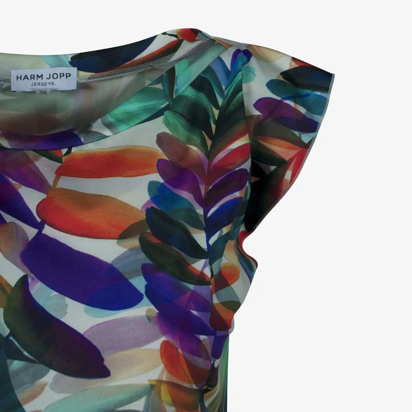 Kleid Leni Leafprint