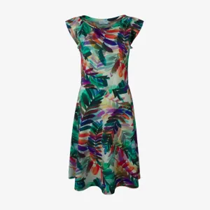 Kleid Leni Leafprint