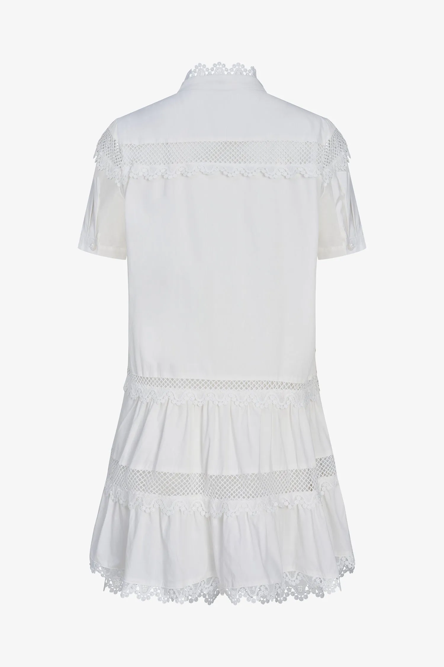 Lace Trim Dress | Ema&Carla