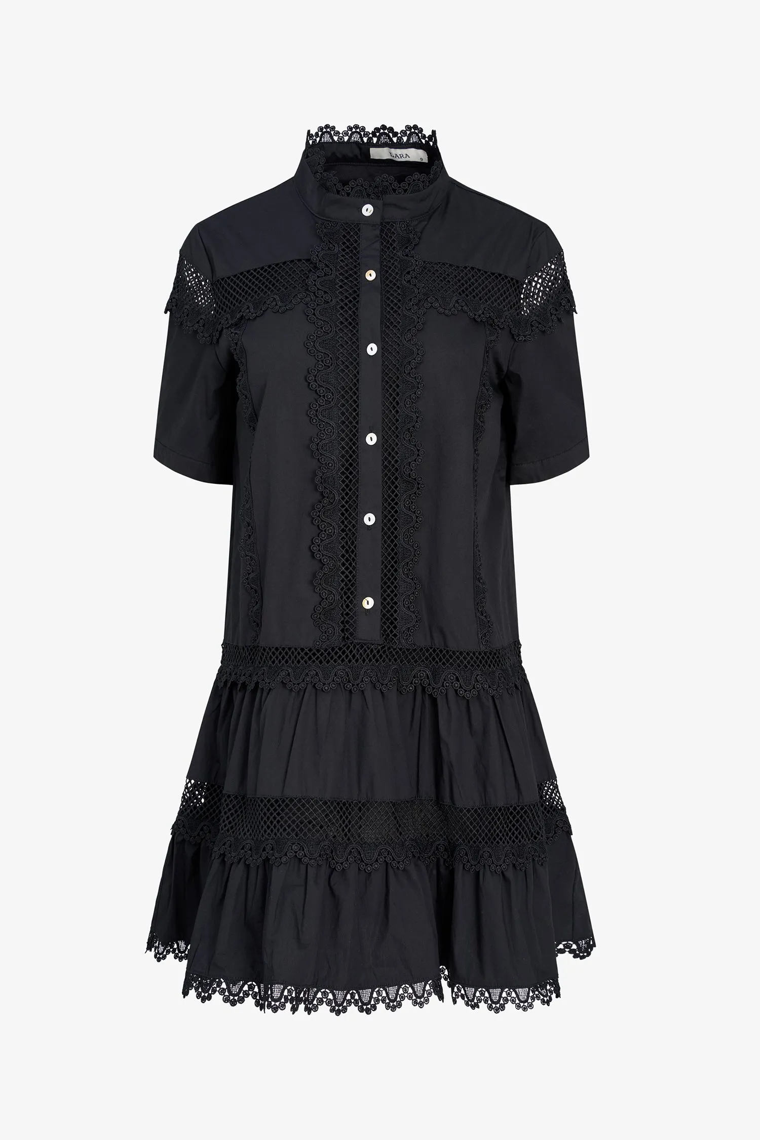 Lace Trim Dress | Ema&Carla