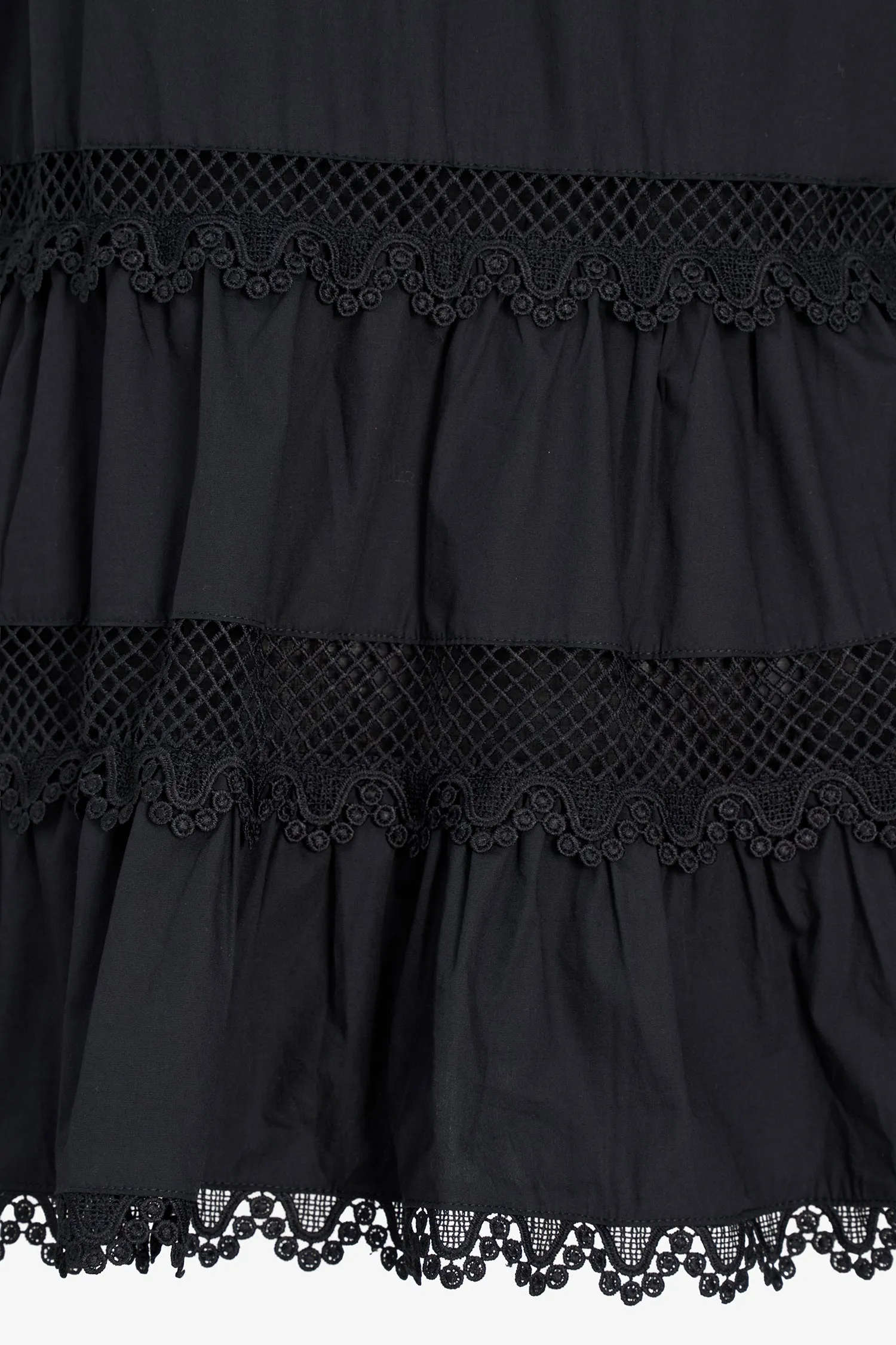 Lace Trim Dress | Ema&Carla