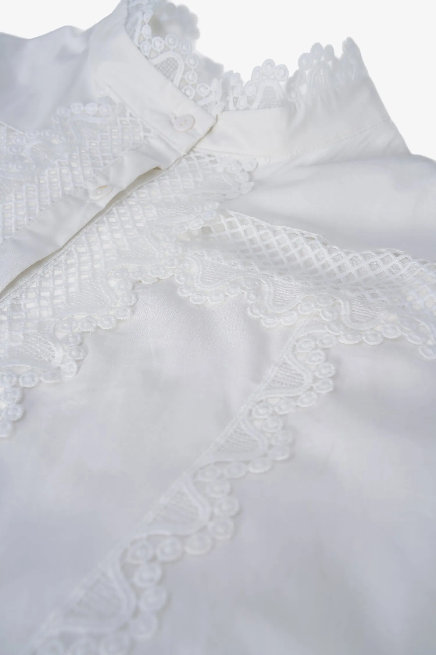 Lace Trim Dress | Ema&Carla