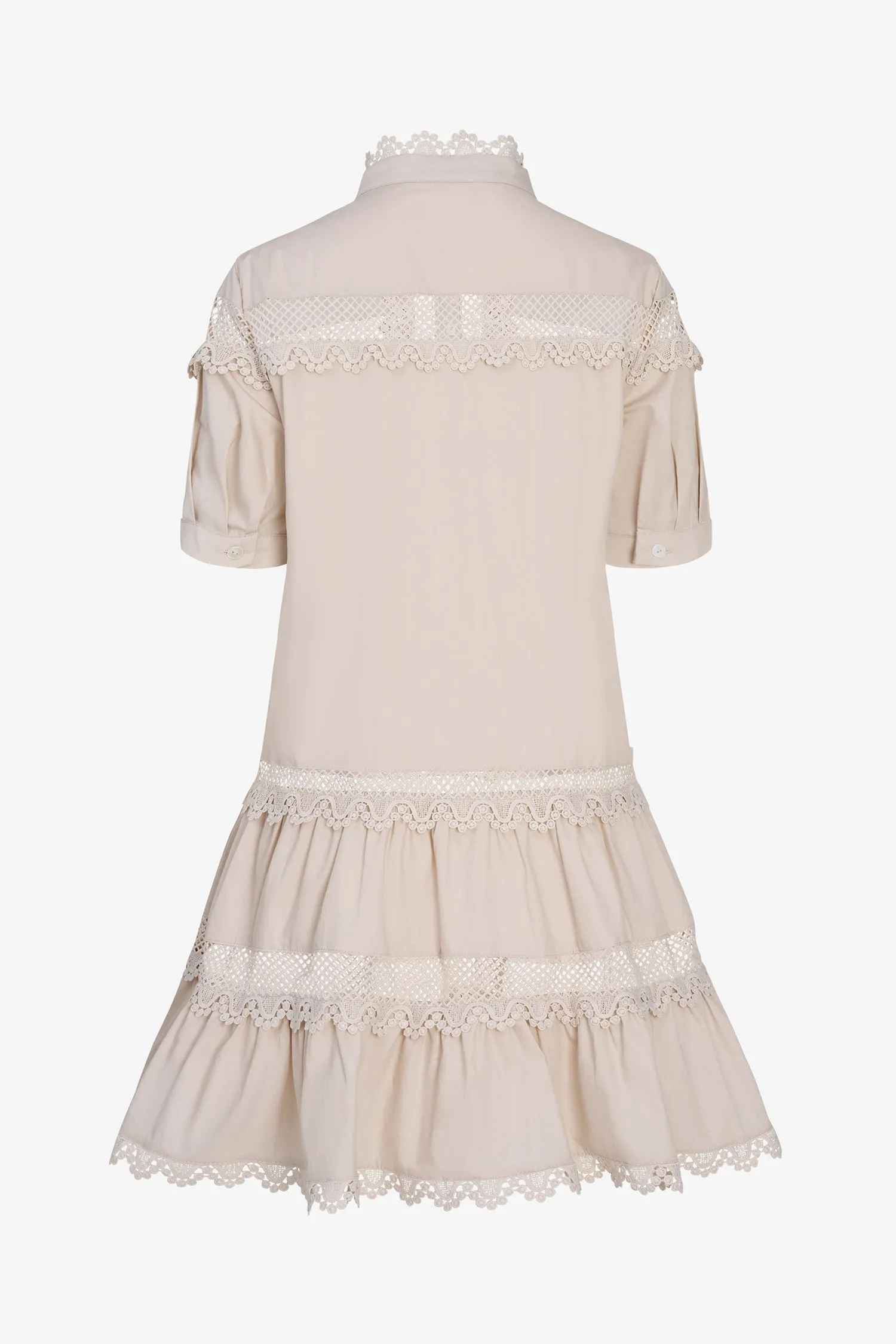 Lace Trim Dress | Ema&Carla