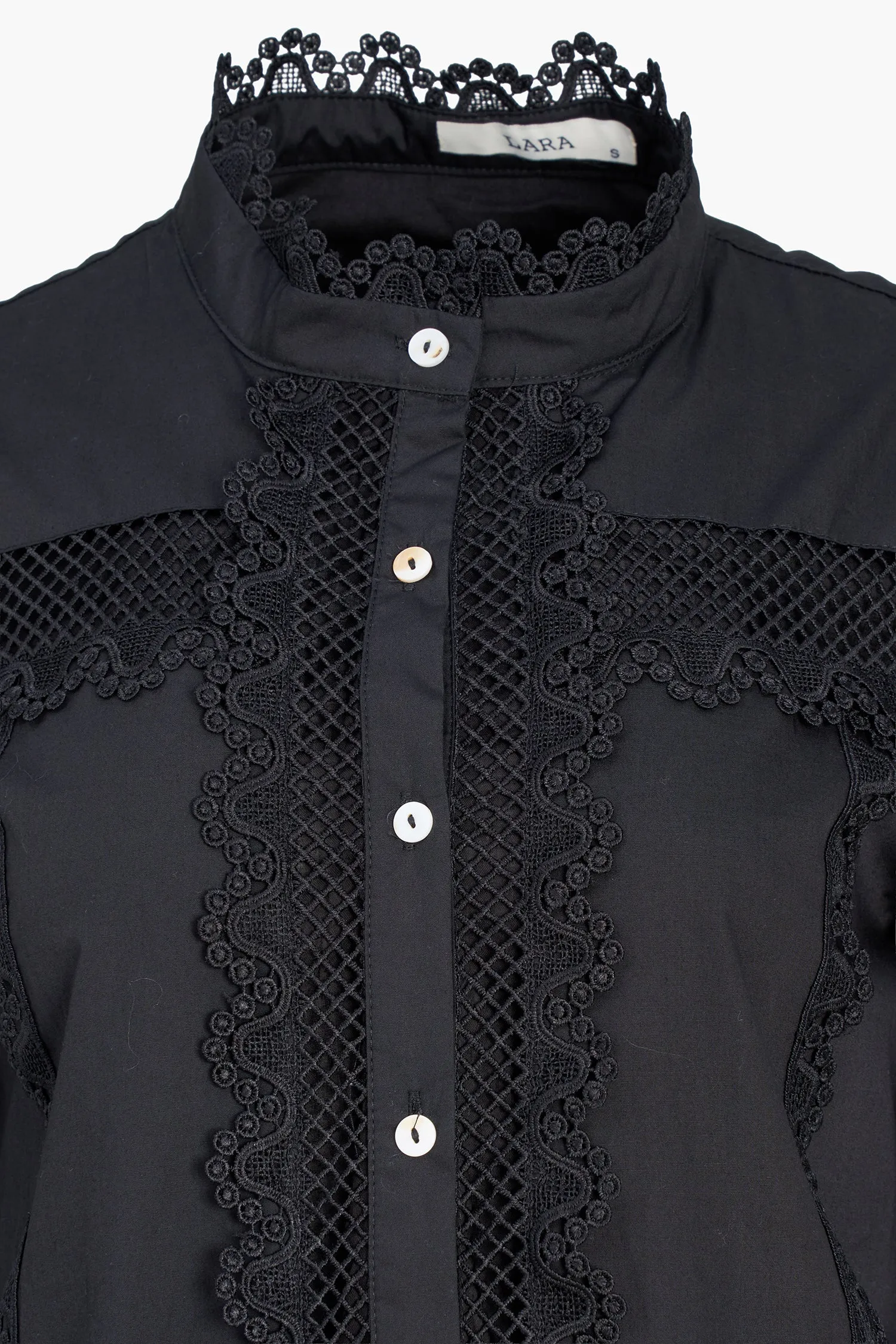 Lace Trim Dress | Ema&Carla