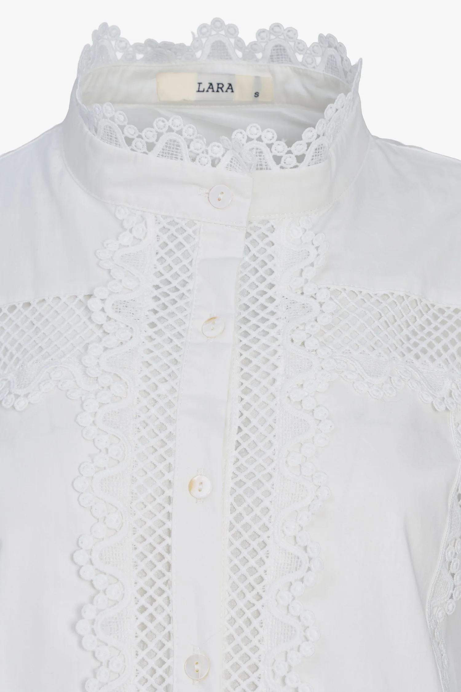 Lace Trim Dress | Ema&Carla