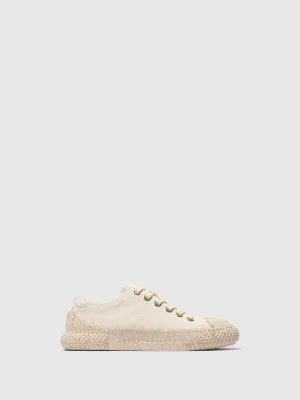 Lace-up Trainers TREE 2 IVORY
