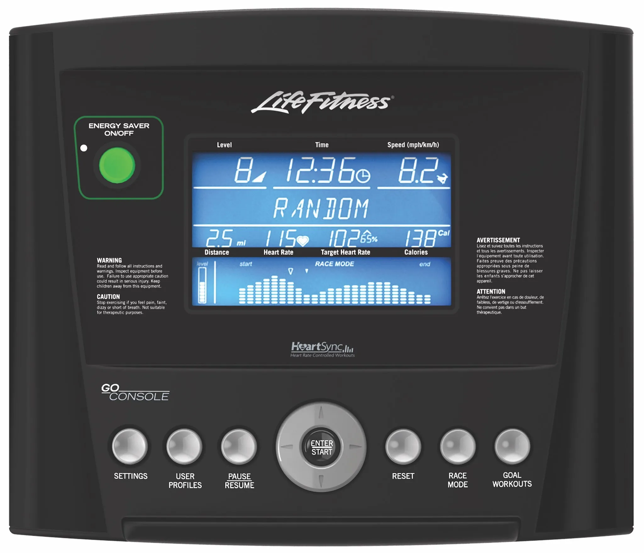Life Fitness E5 Adjustable Stride Elliptical Cross Trainer