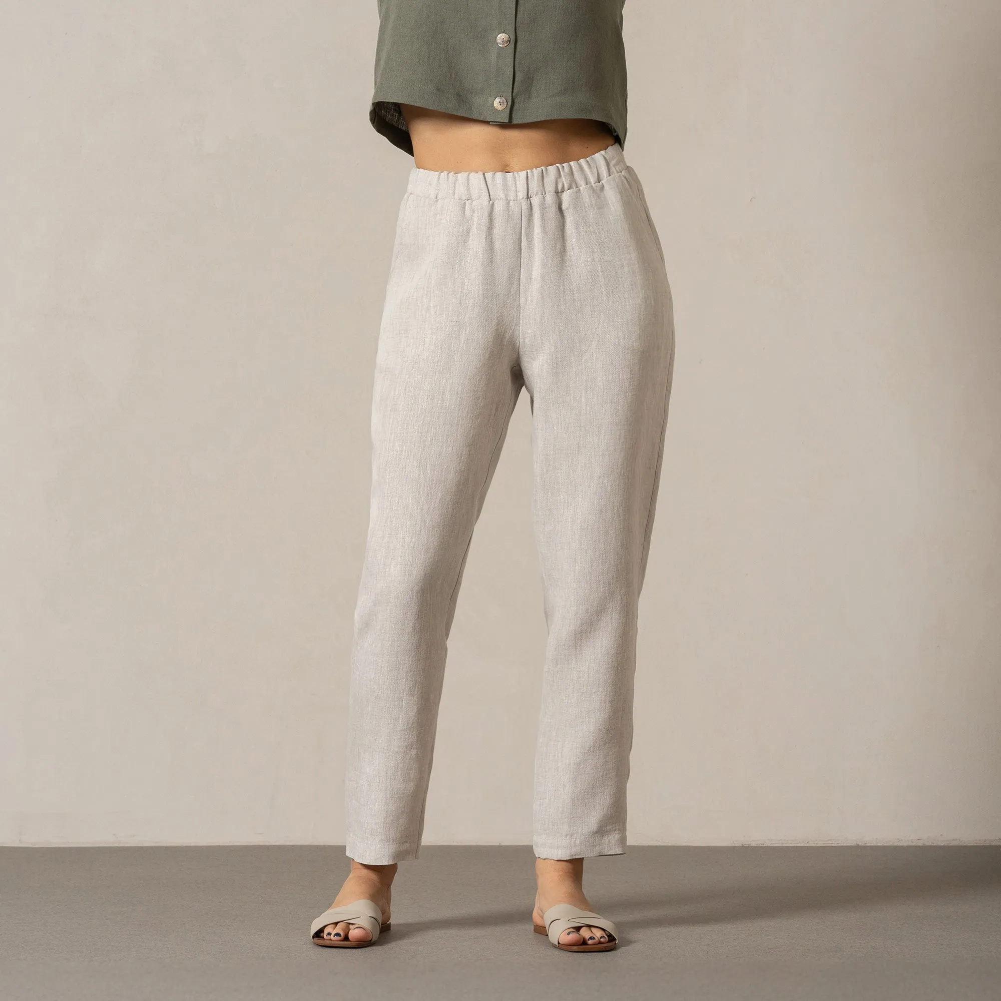 Linen Pants Dakota Natural