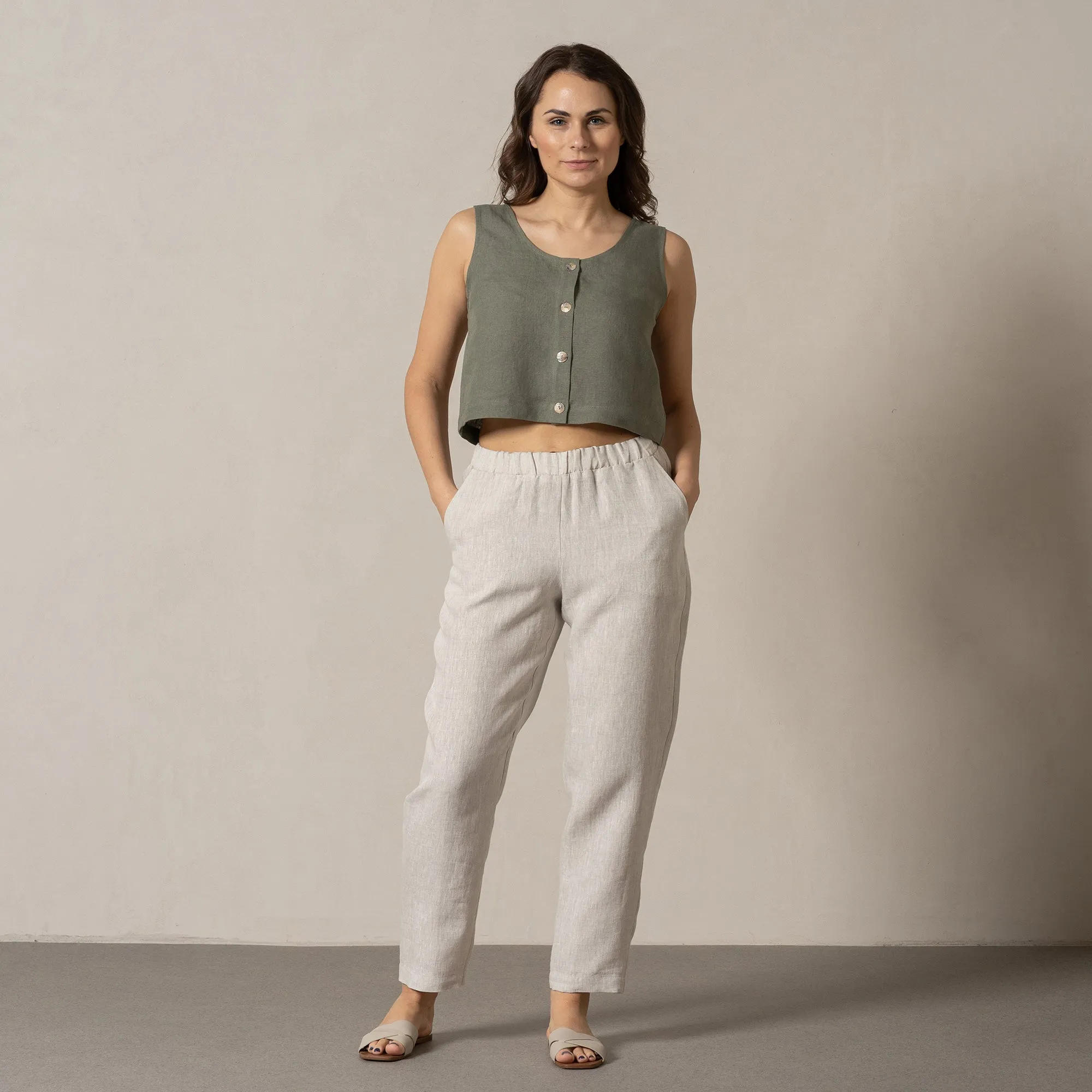 Linen Pants Dakota Natural