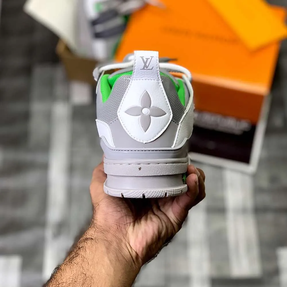 Lo-Vi Trainers (Grey Green) Top Premium Batch