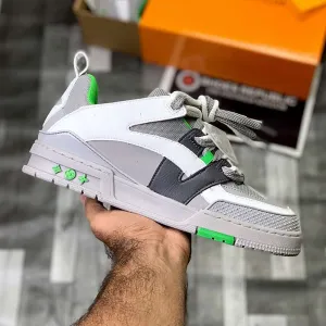 Lo-Vi Trainers (Grey Green) Top Premium Batch