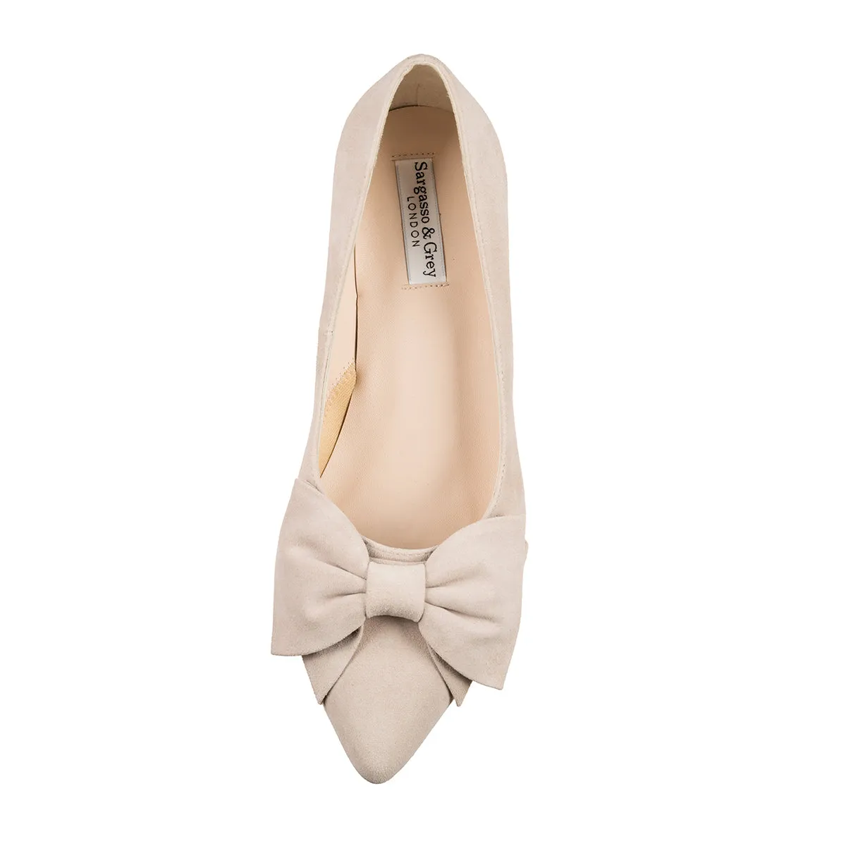 Lori Extra Wide Width Pump - Almond Suede