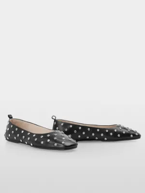 Marc Cain Collections Women's Ballerina Flat Shoes With Crystals YC SF.03 L06 Col 900