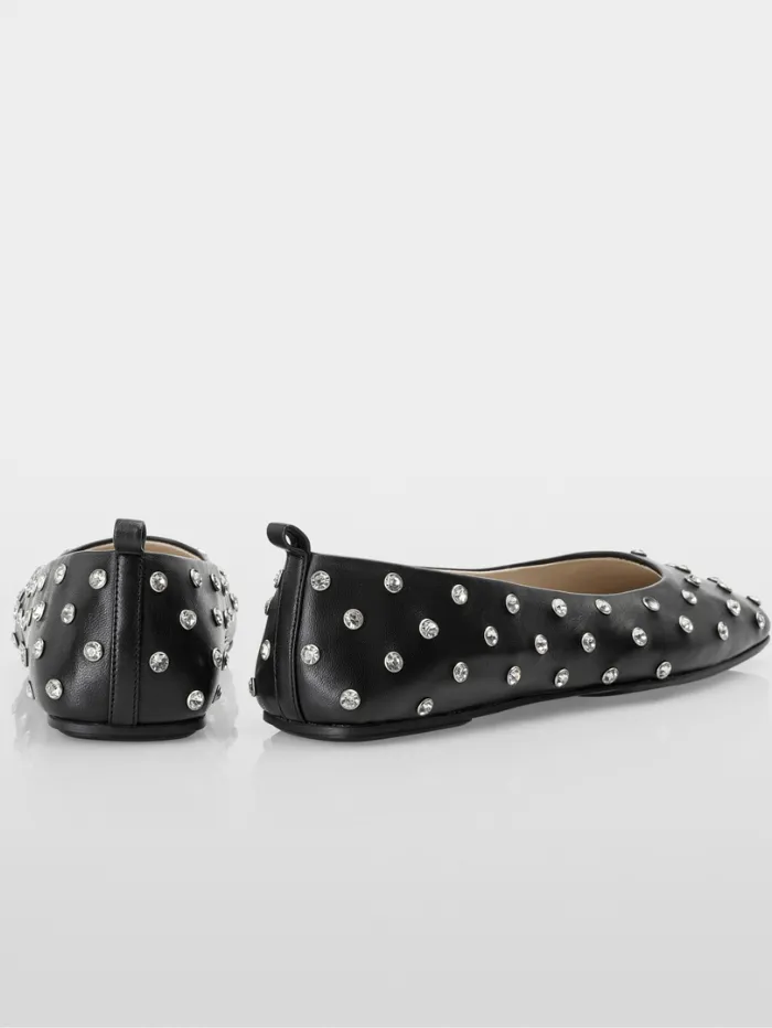 Marc Cain Collections Women's Ballerina Flat Shoes With Crystals YC SF.03 L06 Col 900