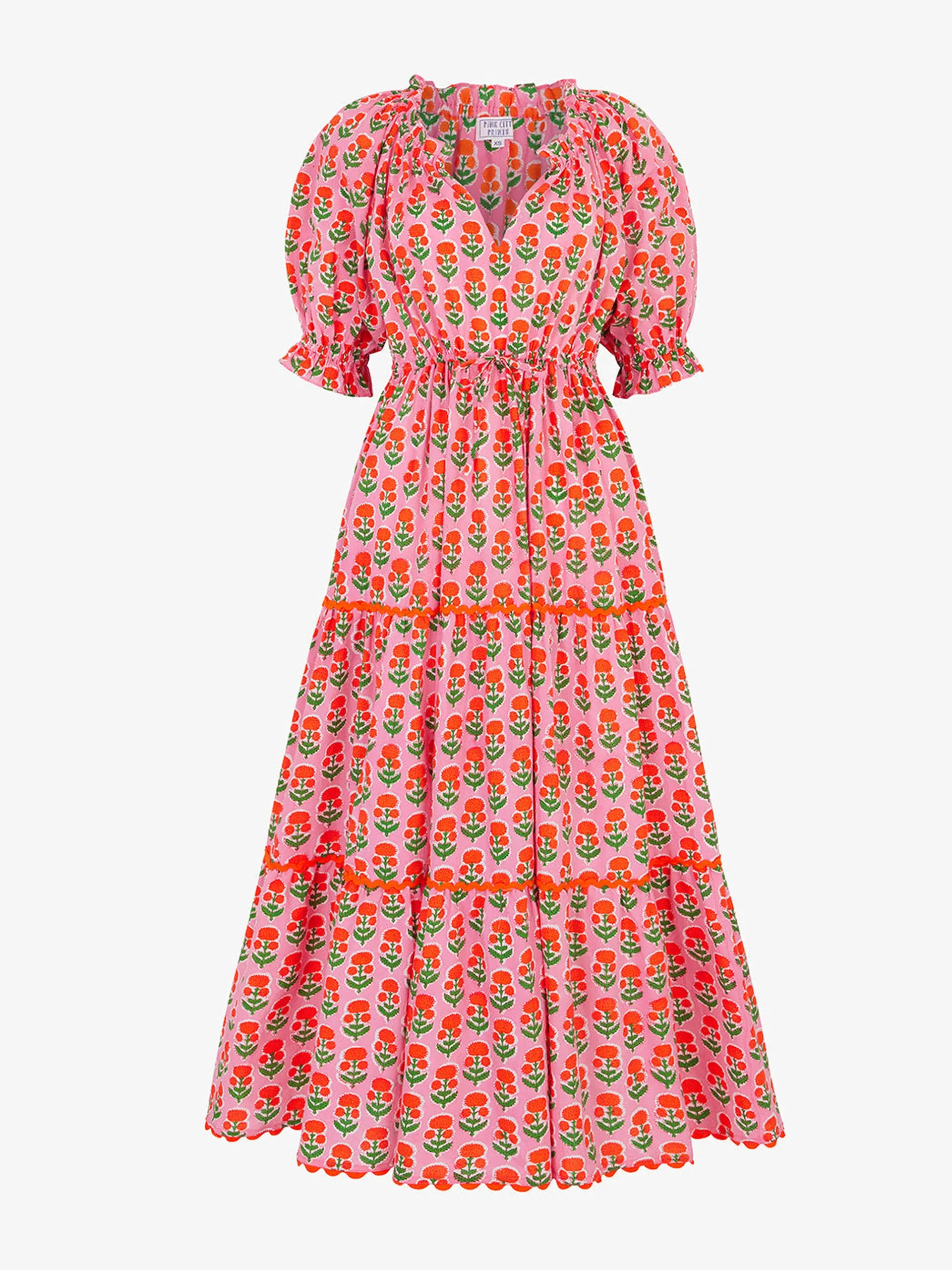 Marigold buta Calypso dress