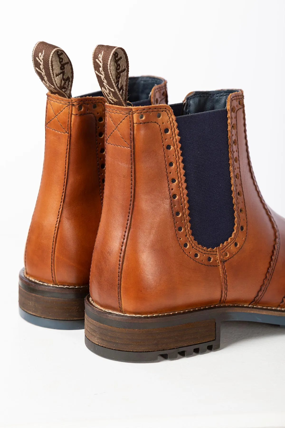 Men's Brogue Dealer Boots - Millington