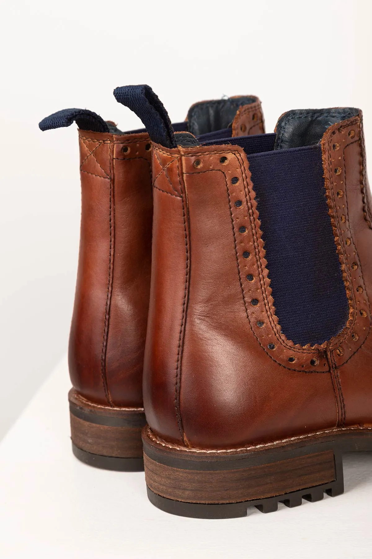 Men's Brogue Dealer Boots - Millington