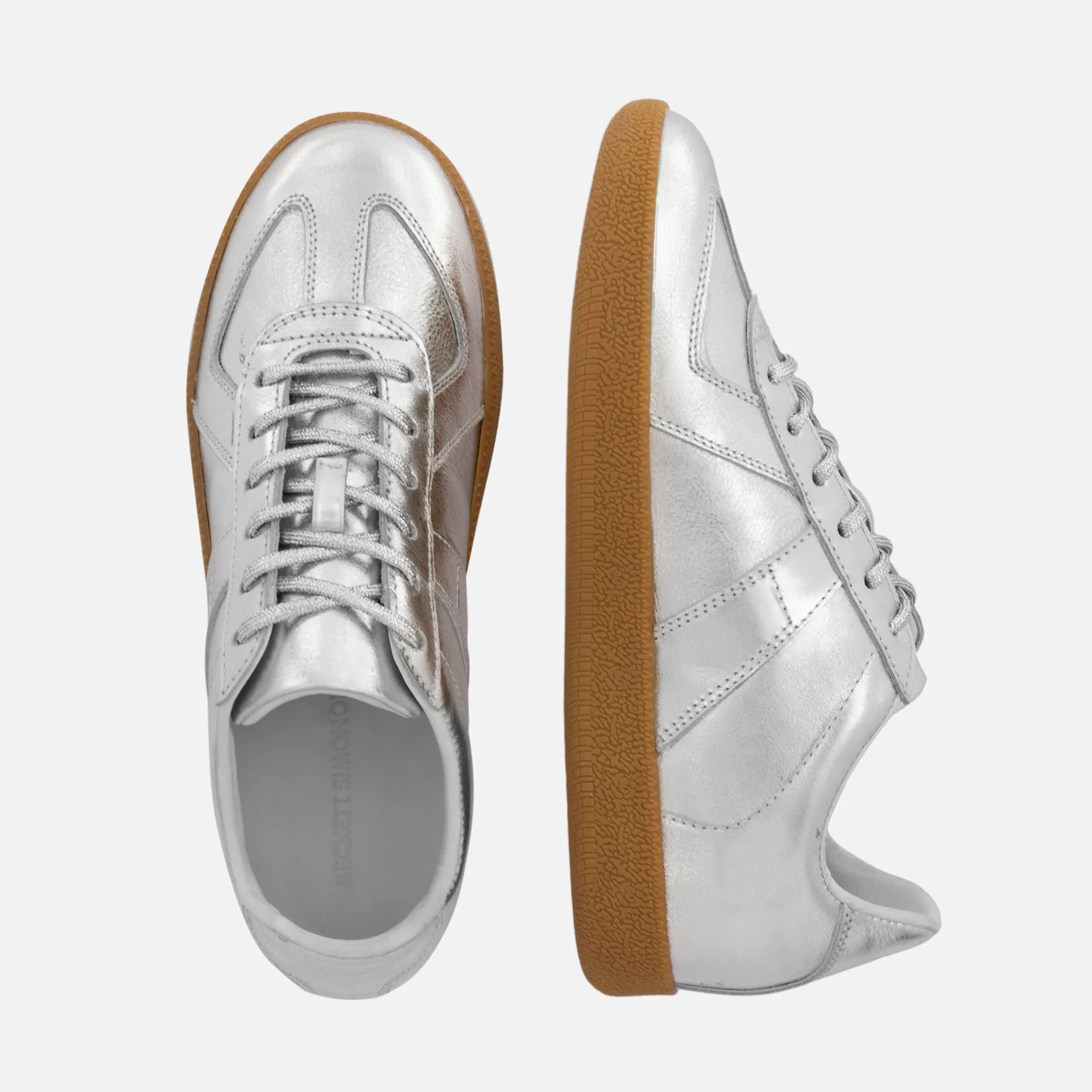 Morgen Trainers - Women's Metallic Leather