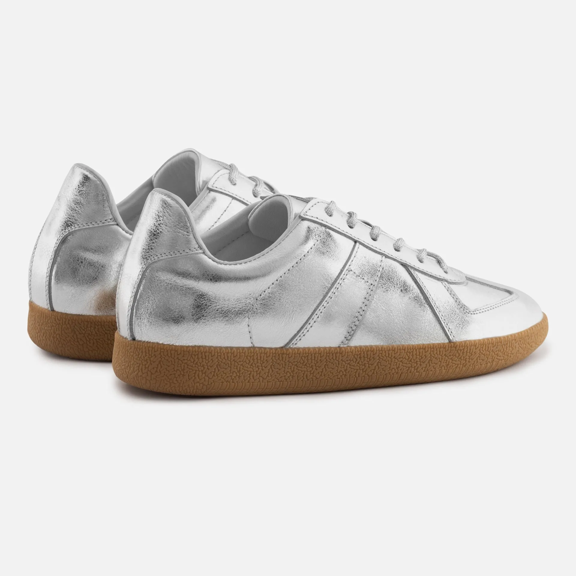 Morgen Trainers - Women's Metallic Leather