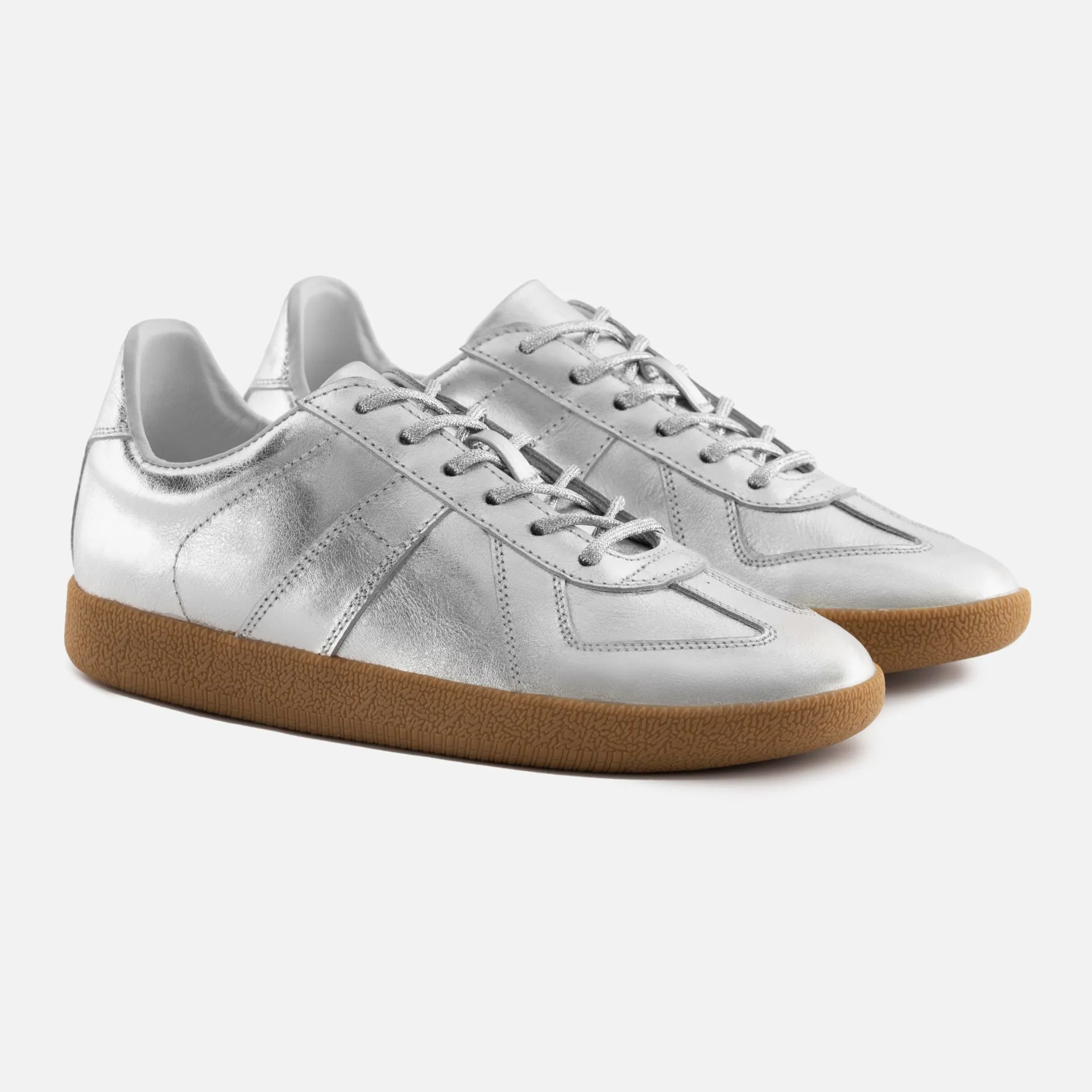 Morgen Trainers - Women's Metallic Leather