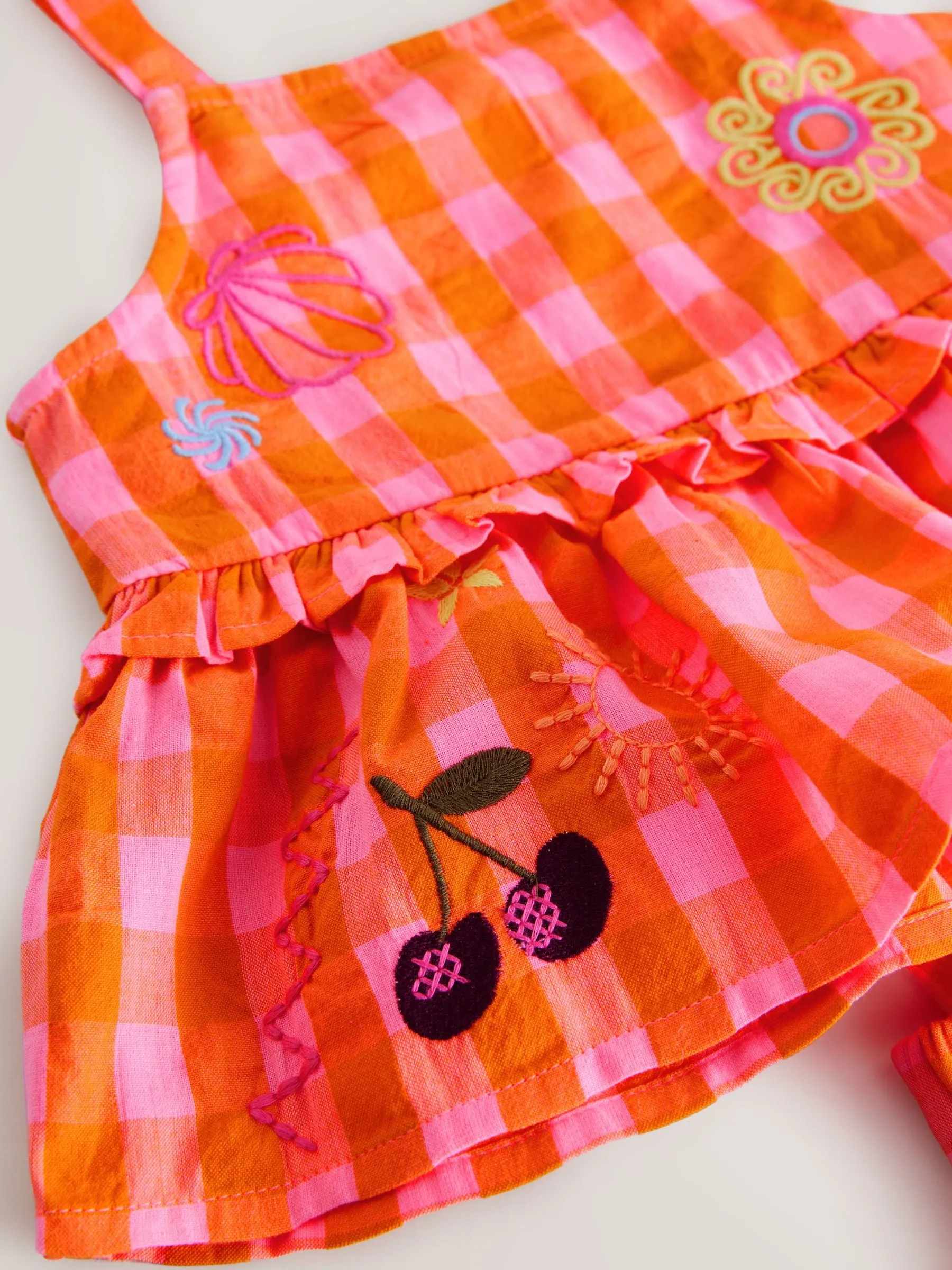 Multi 100% Cotton Top and Shorts Set (3mths-7yrs)