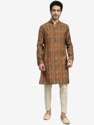 Mustard Yellow Kurta | The Kurta Company