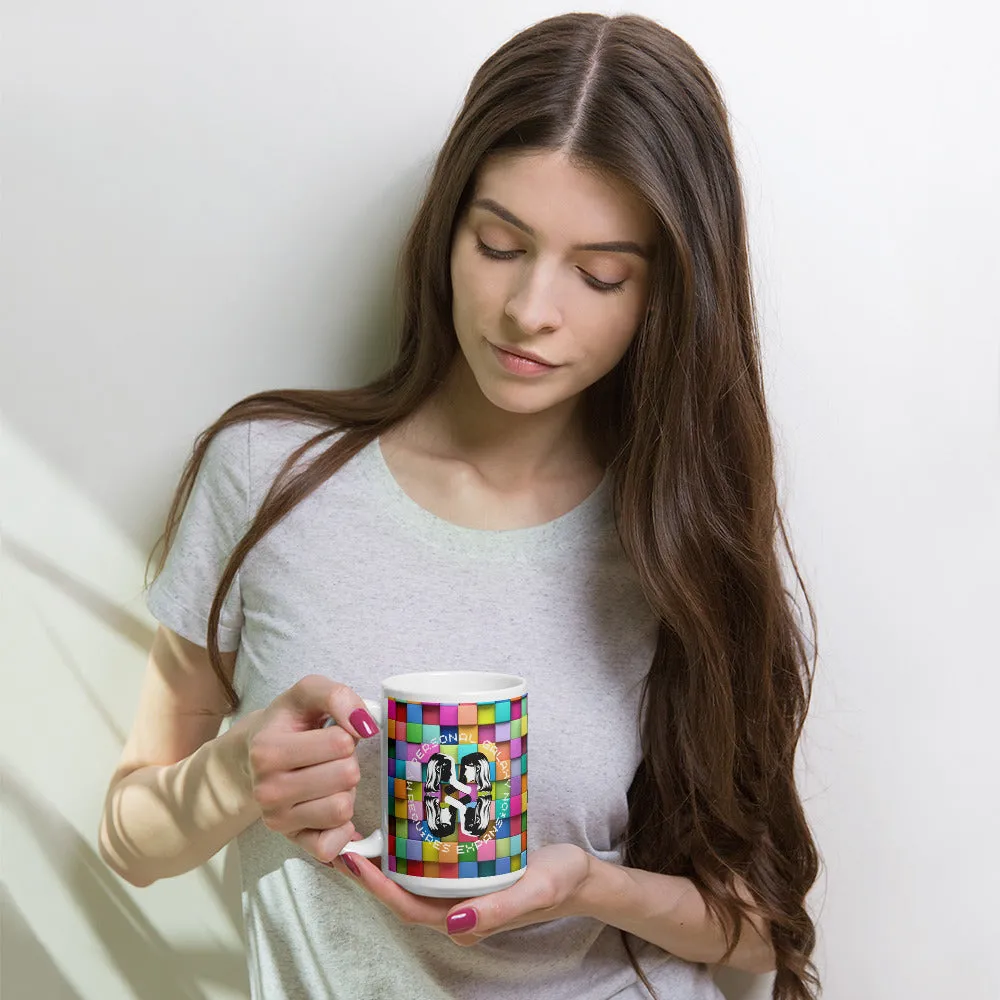 My Personal Galaxy White glossy mug