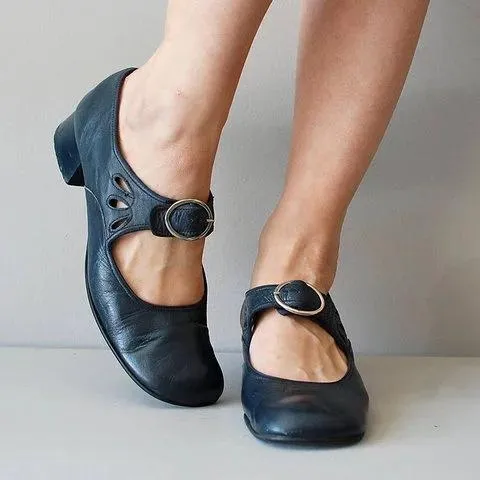 Myla | Pumps Hochwertiges Leder, Bequem und Elegant