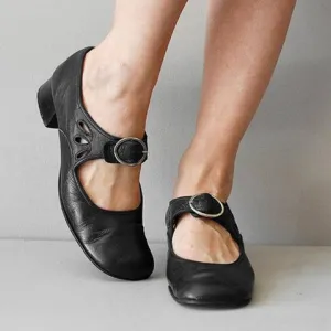 Myla | Pumps Hochwertiges Leder, Bequem und Elegant