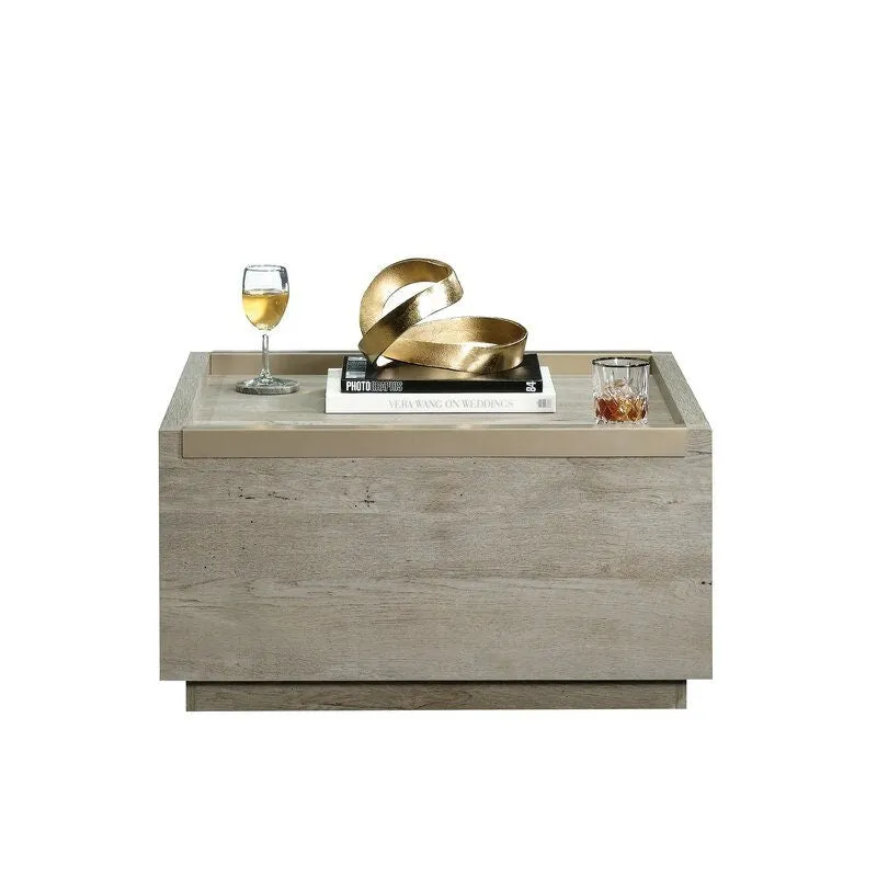 Mystic Oak Block Coffee Table Every Living Room Deserves A Beautiful Centerpiece. Give your Home A Touch of Modern Farmhouse