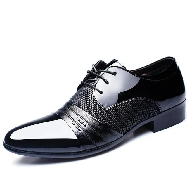 New Arrival Height Increasing Men Flats Shoes Breathable Wedding Shoes Flat Male Business Shoes Dress Shoes