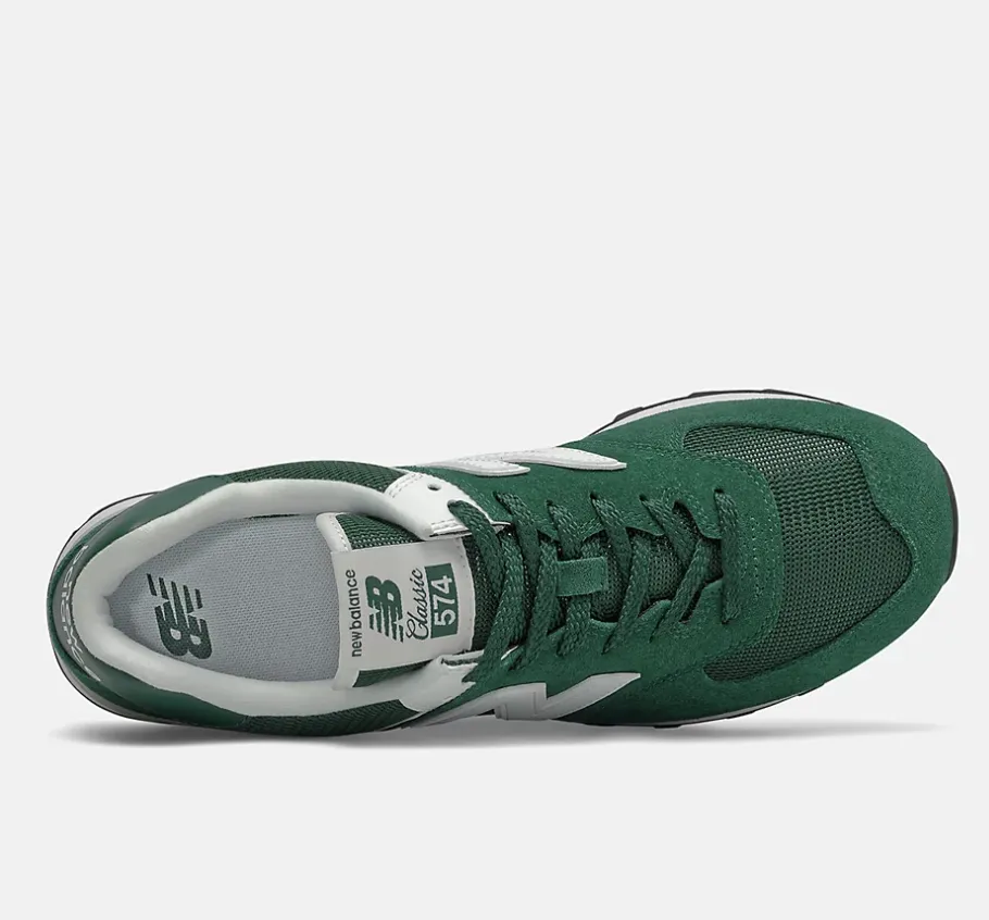 New Balance Mens 574 Fashion Trainer - Green