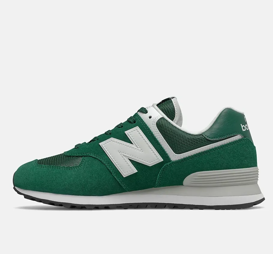 New Balance Mens 574 Fashion Trainer - Green