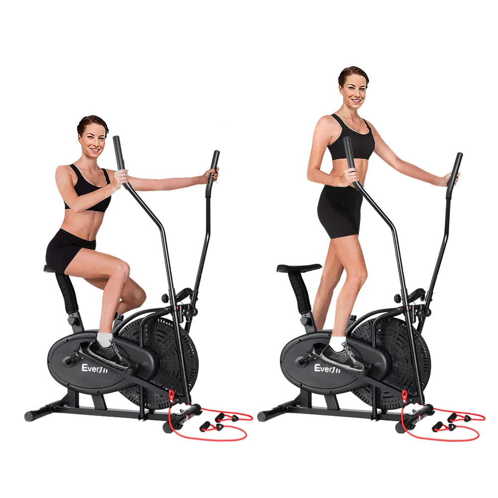NNEDSZ 4in1 Elliptical Cross Trainer Exercise Bike Bicycle Home Gym Fitness Machine Running Walking