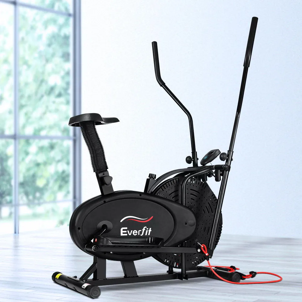 NNEDSZ 4in1 Elliptical Cross Trainer Exercise Bike Bicycle Home Gym Fitness Machine Running Walking