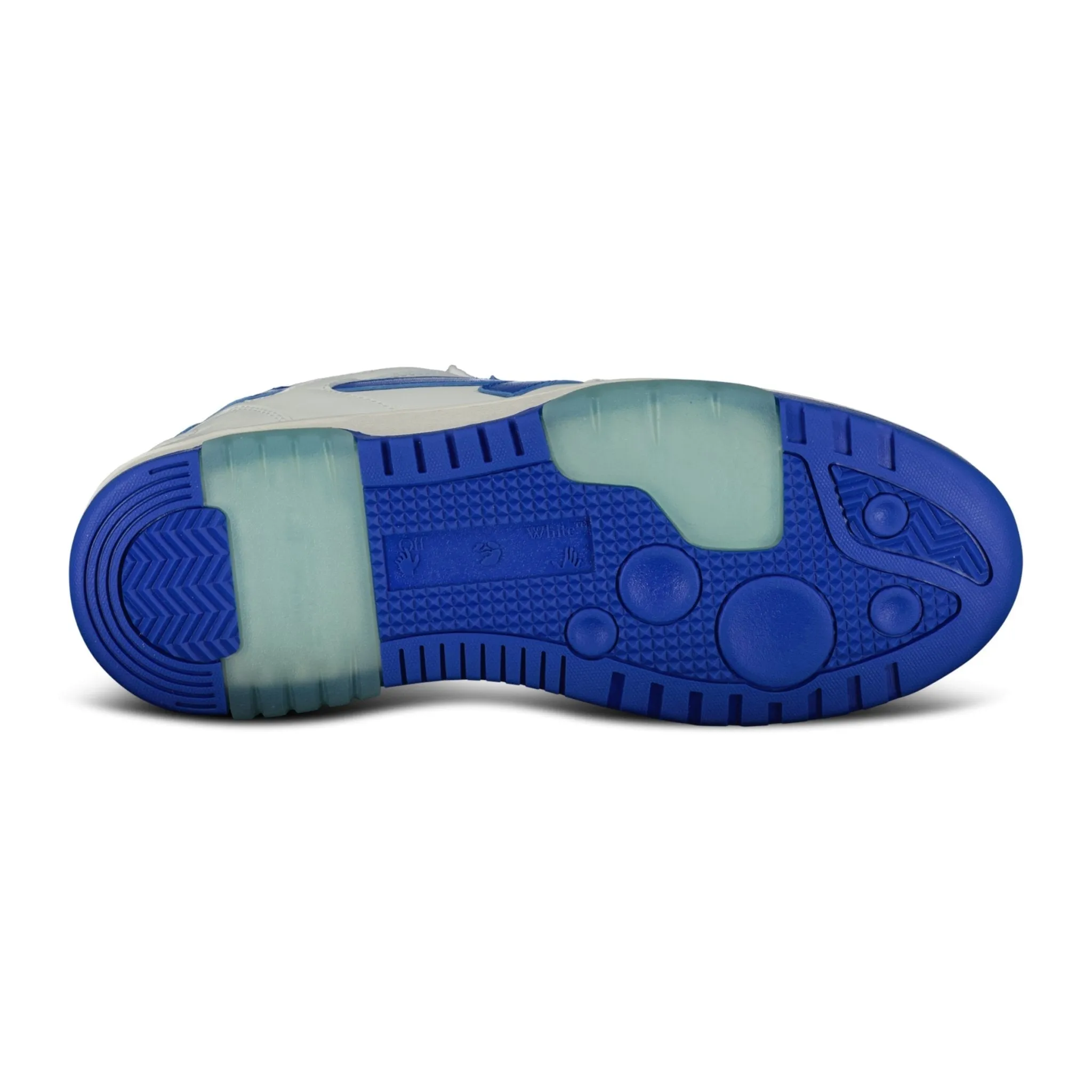 Out Of Office Low-Top Leather Trainers Blue & White