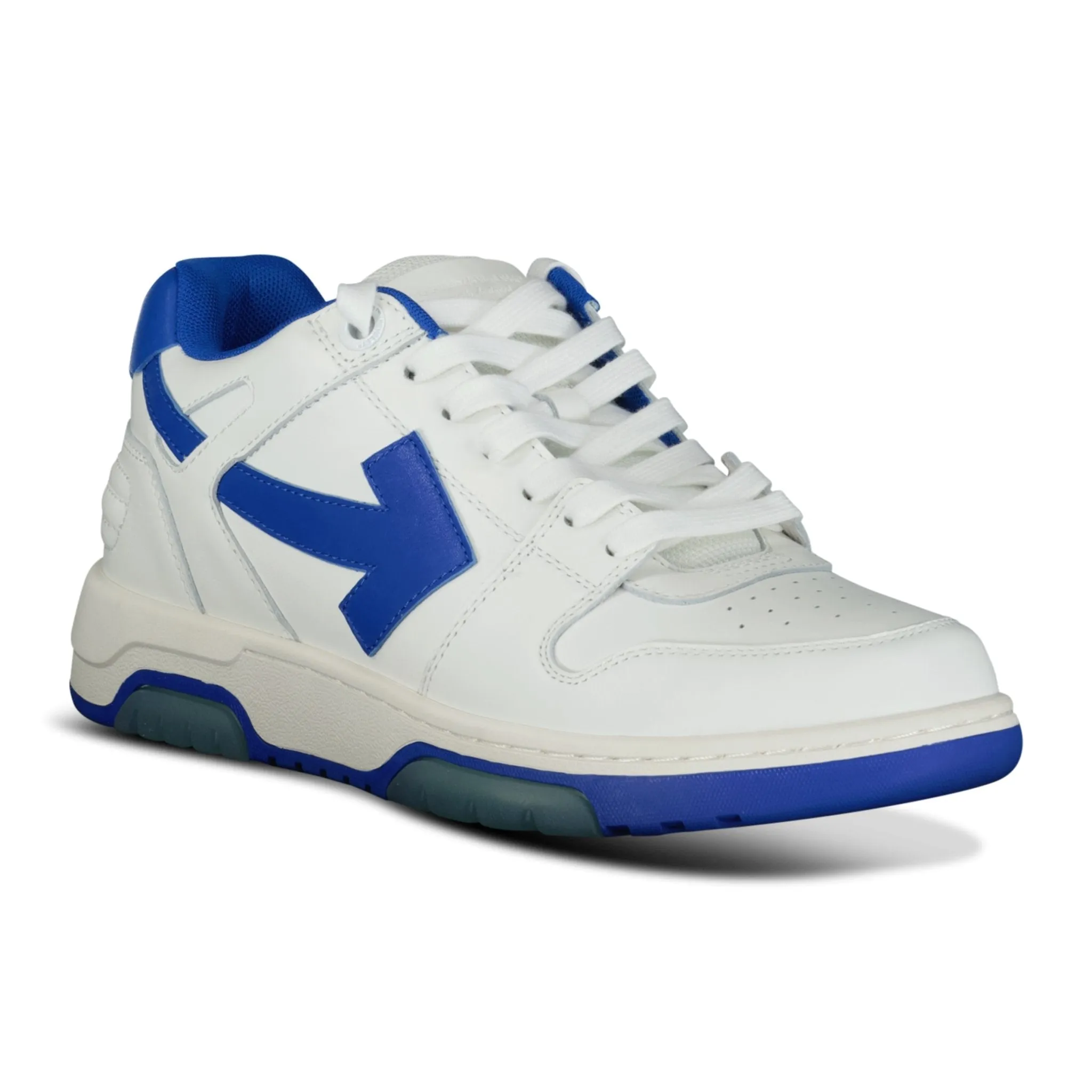Out Of Office Low-Top Leather Trainers Blue & White