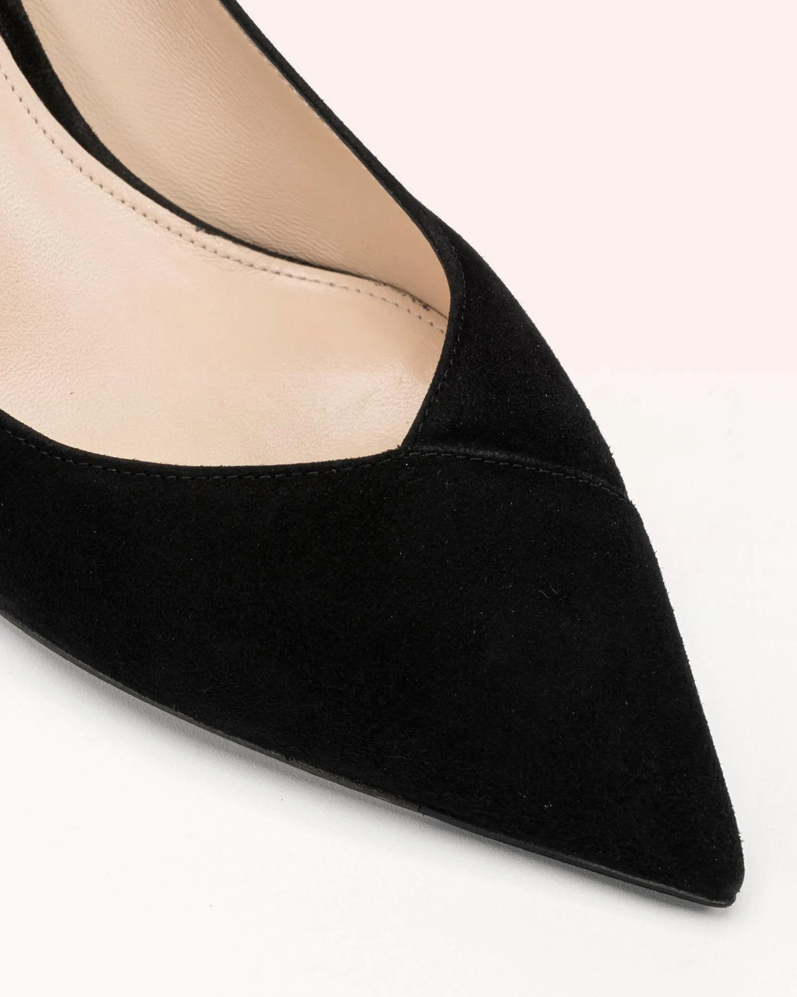 Pamela 60 Suede Black