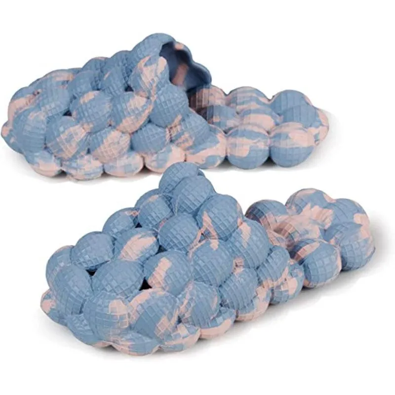 Patterned Golf Bubble Slides Slippers For Men And Women