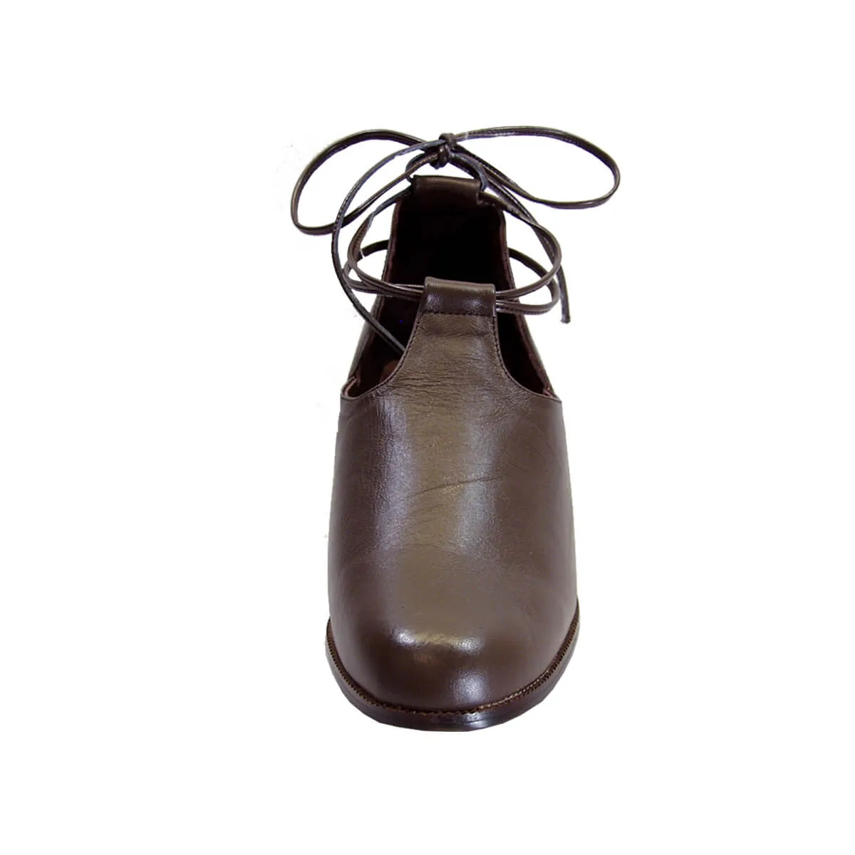 PEERAGE Drew Women's Wide Width Leather Ankle-Tie Shoes