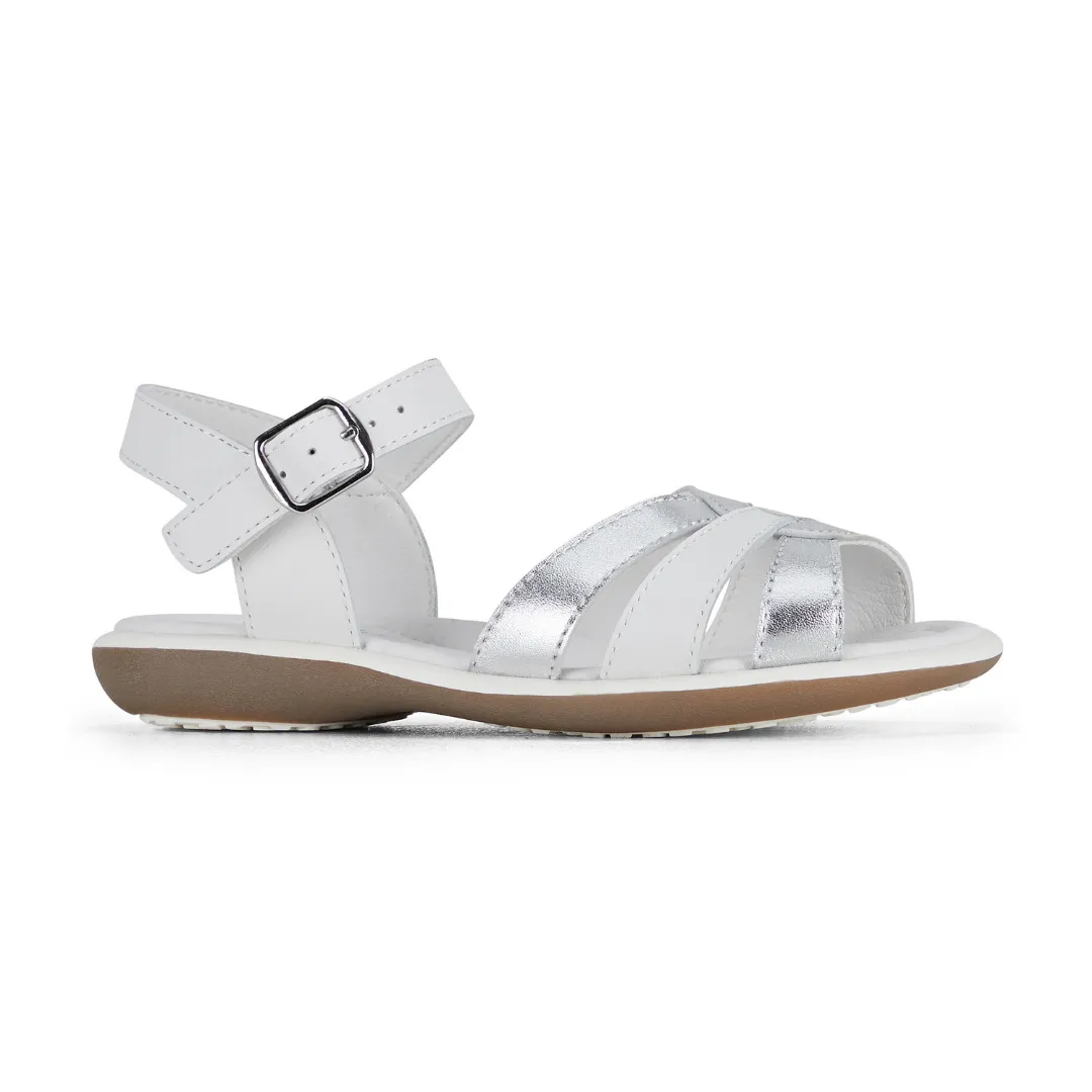 PETAL D - WHITE/SILVER