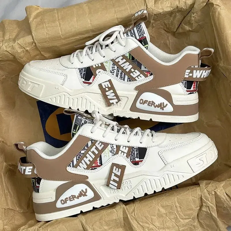 Platform Male Sneakers Fashion Men's Casual Shoes Breathable All-match Designer Men Shoes Work Footwear