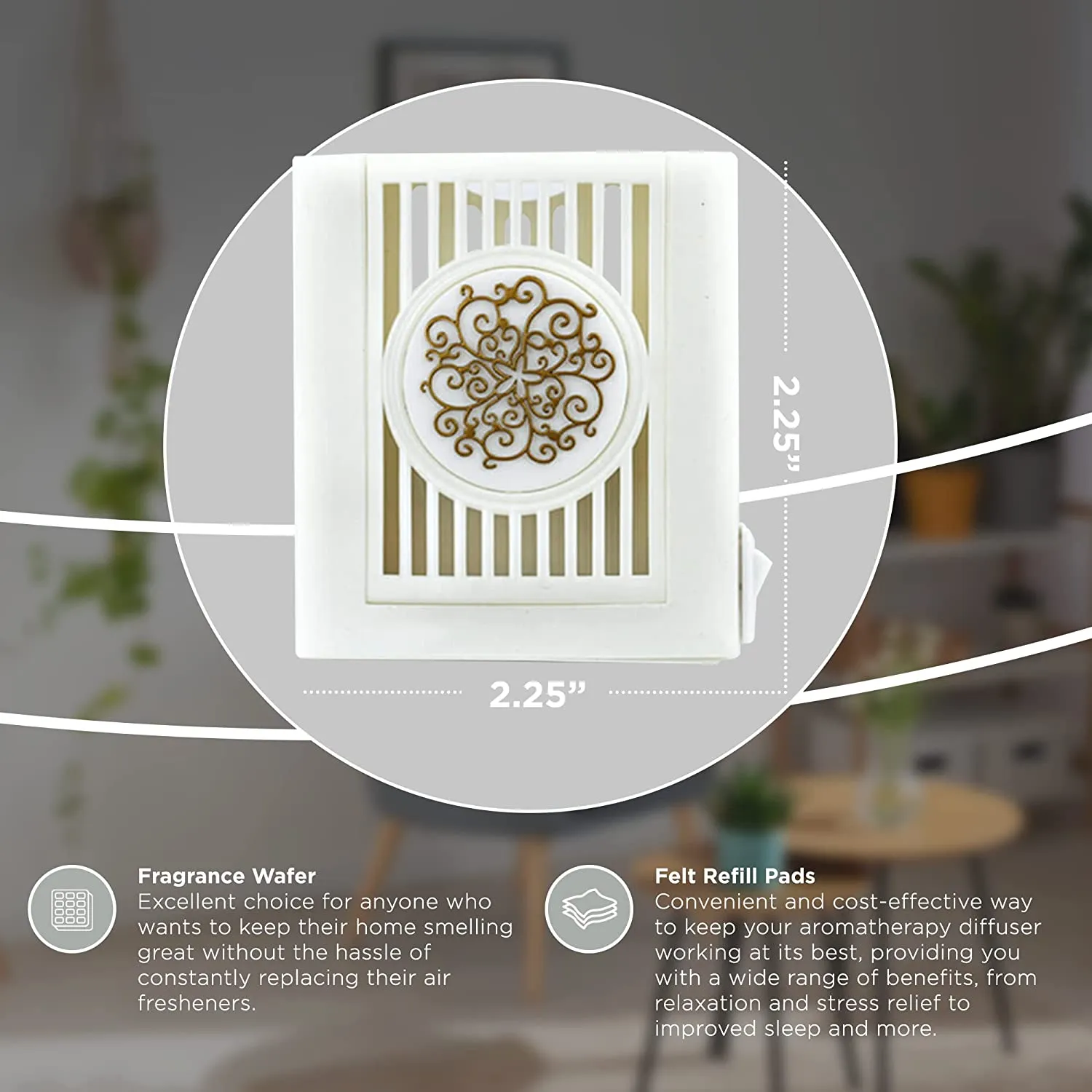 Plugables® ScentSlide® Plugin Night Light Diffuser & Refill Bundle